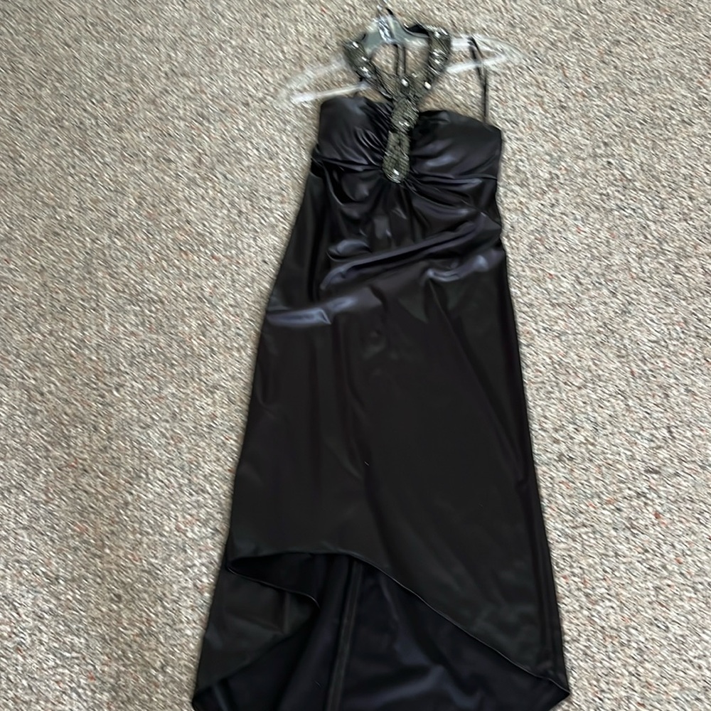Flip black dress